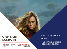 Film Screening - Thursday December 12, 2019 - Harvard Commons - 7:00pm-9:00pm - Free popcorn